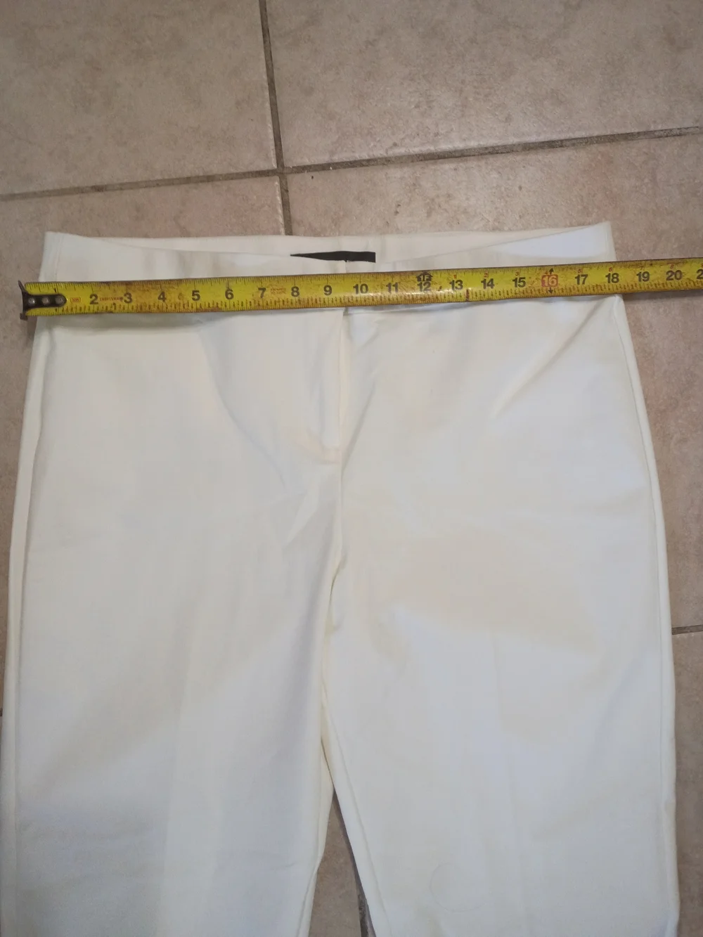 Amanda & Chelsea Off-White Straight-Leg Dress Trousers - Picture 4 of 8